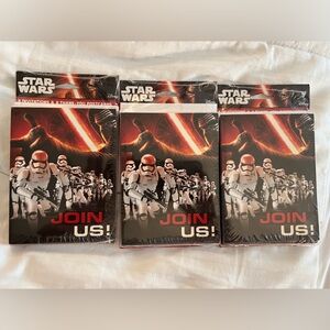 Star Wars Invitation Set